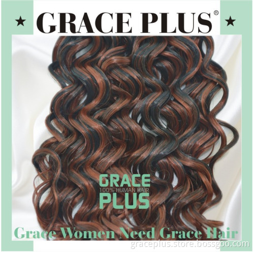 factory price grade AAAAAAA mongolian jerry curly hair weaving two color1B-350